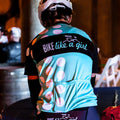 Bike Like A Girl Dots Cycling Jersey [25% OFF!]