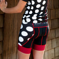 The Dots Cycling Shorts - Black/Masai