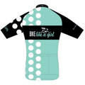 Bike Like A Girl Dots Cycling Jersey [25% OFF!]