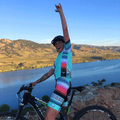 Serape Cycling Jersey - Seaglass