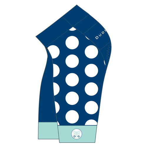 The Dots Cycling Short - Navy/Mediterranean