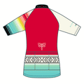 Serape Cycling Jersey - Cherry